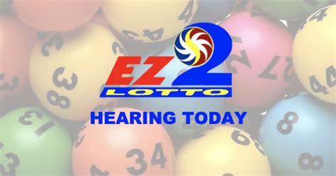 lucky number sa jueteng pattern|PCSO EZ2 Hearing Today, EZ2 Hearing Maintain Today.